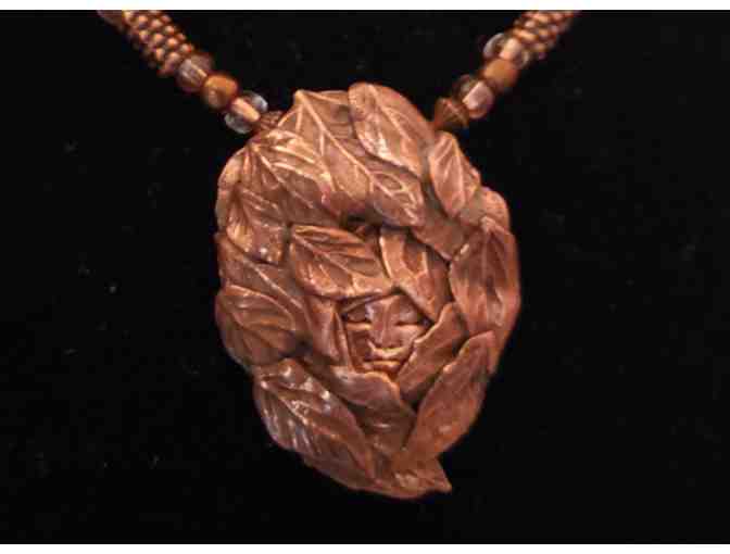 The Sprite Hidden in the Desert Copper Necklace
