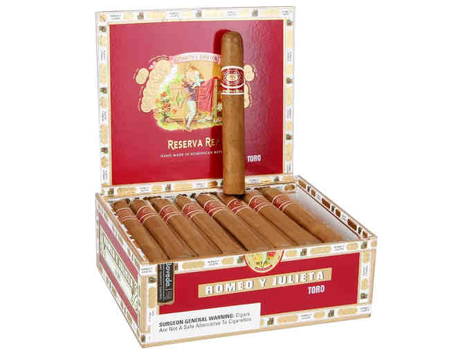 Romeo Y Julieta Cigar Gift Basket & Humidor