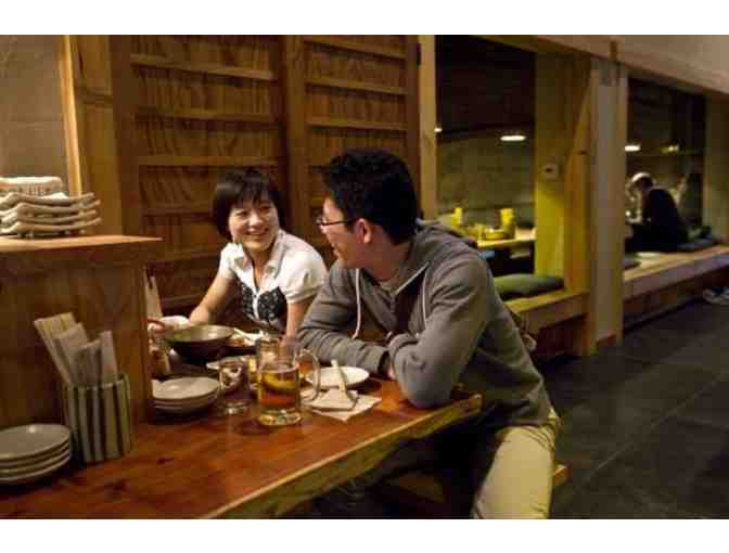 Ippuku Restaurant - Dinner for 2 gift certificate