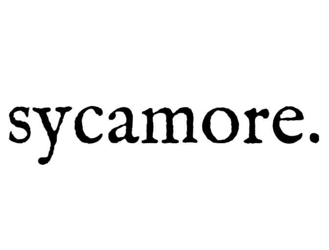 Sycamore: $50 gift certificate