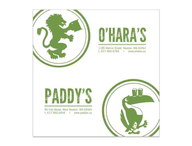 O'Hara's and Paddy's Pub: $30 Gift Card