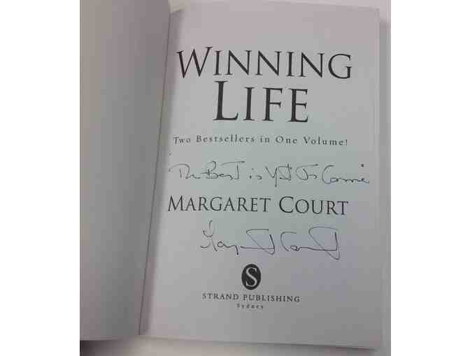 Margaret Court Winning Life with Signature