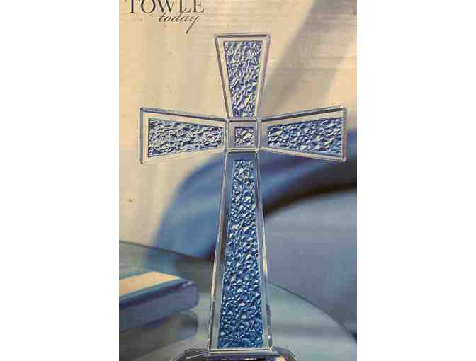 Colorful Crystal Cross by Towle