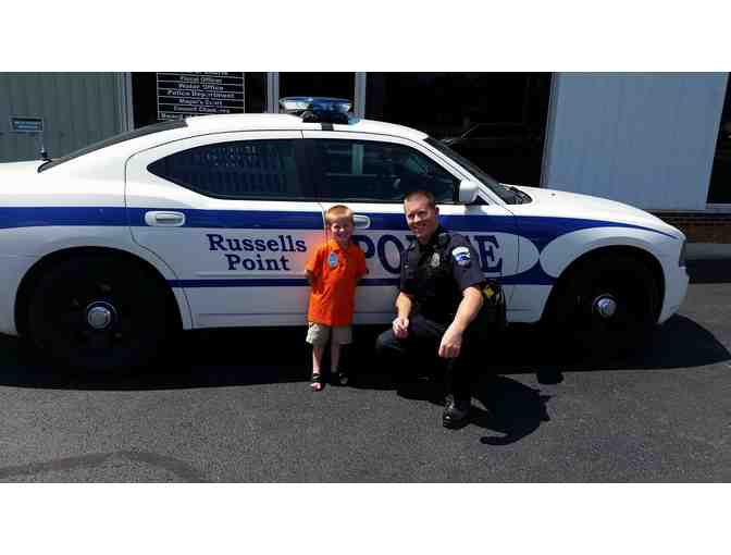 Ride to Indian Lake Schools in Police Cruiser compliments of Russells Point Police Dept. - Photo 1