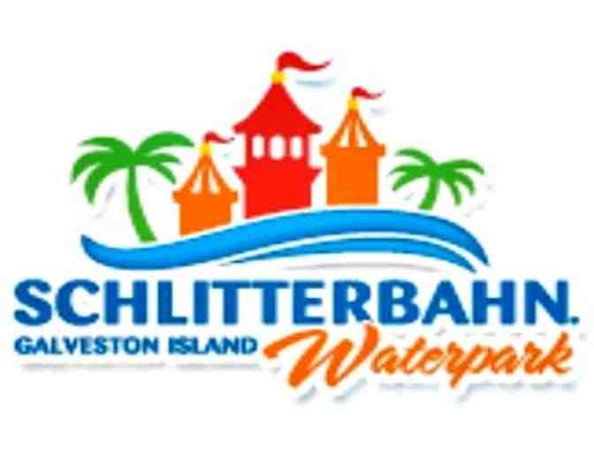 'Travel Pack to Schlitterbahn Waterpark in Galveston, TX PLUS a $25.00 Dining Gift Card'