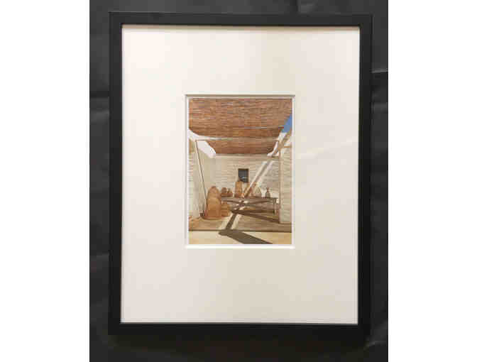 PUGLIAN BASKETS Framed Photograph by Laurie Frankel