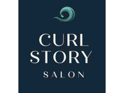 Curl Story Salon: curly haircut with conditioning treatment (A)