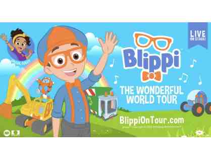 Blippi - The Wonderful World Tour: 4 tickets to May 3, 2024 show in Stockton, CA
