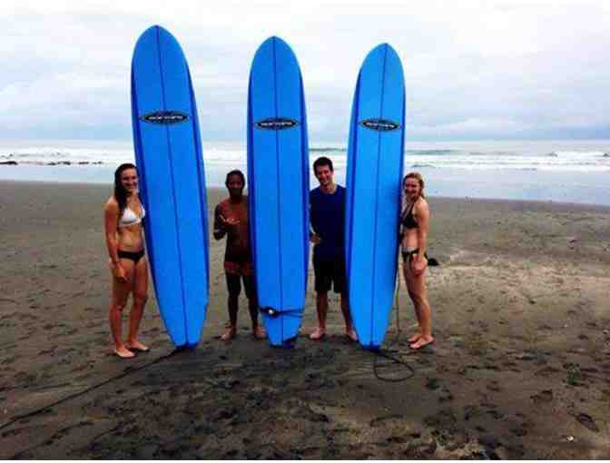 2 Hr Surf Lessons for 2 people in Costa Rica - Snapper Surf School
