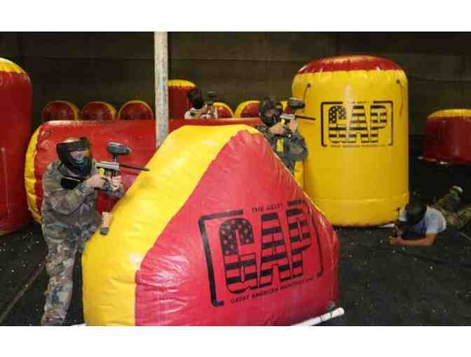 Tempe, AZ Paintball - Good for group of 10, admission & equipment rental.