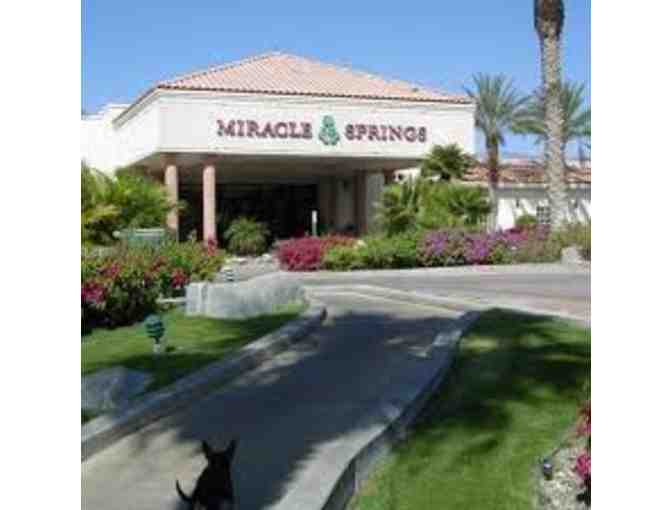 1 night Food & Stay Package @ Miracle Springs Hot Mineral Resort near Palm Springs,CA