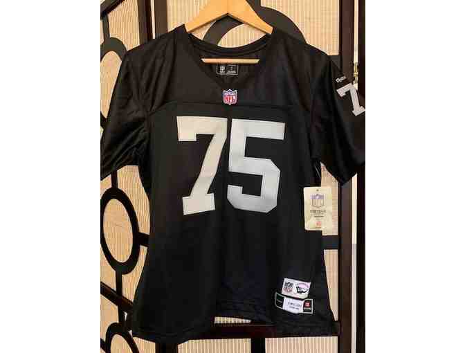 Vintage Autographed Raiders Howie Long Jersey
