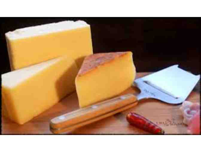 All About Cheese! Hand-made Cheese Board & Cabot Cheese Box