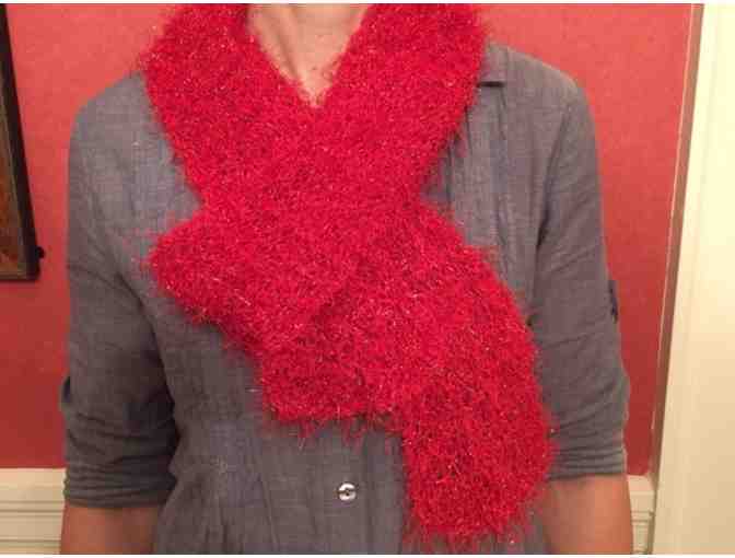 Hand-knit Evening Scarf