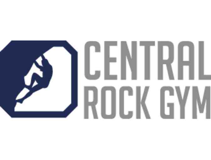 Two 1-day climbing passes to Central Rock Gym in Watertown