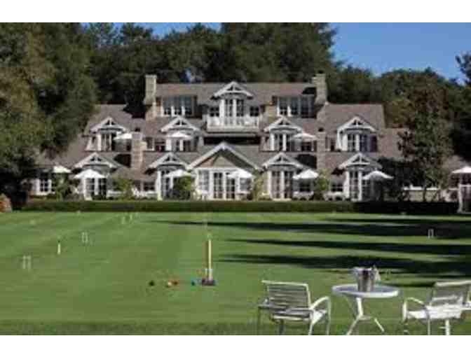 Croquet, Anyone?  Instruction, Play, and Lunch at The Grill, Meadowood, for 6