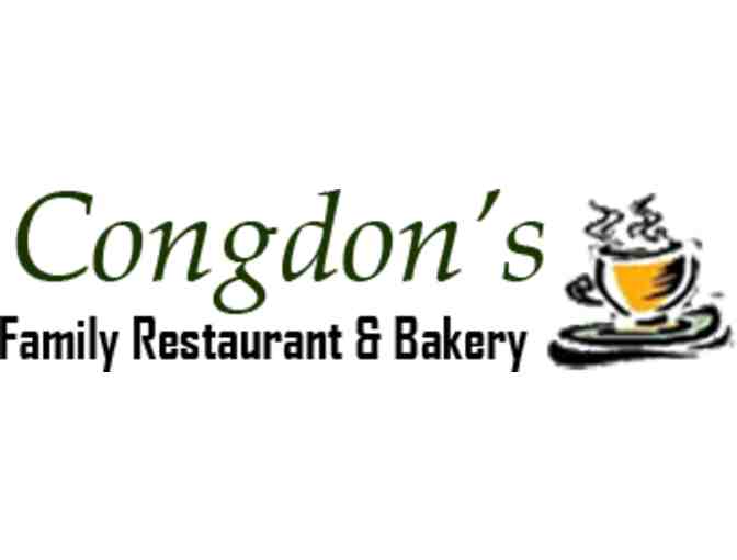 $25 gift card to Congdon's Dougnuts in Wells, ME