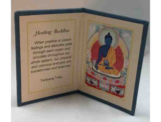 Set (2) of Buddha and Manjushri Traveling  Photos