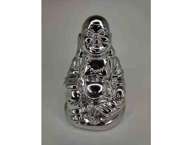 Silver Buddha Statue