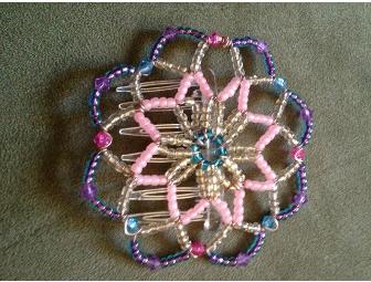 Handmade, Custom Ordered Beaded Kippot by Shira's Shimmers