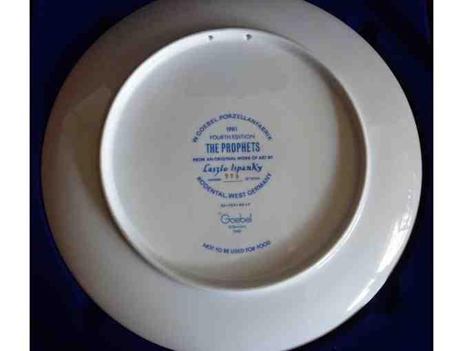 Goebel Fourth Limited Edition Plate The Prophets Numbered