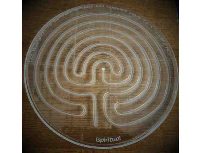 Finger Labyrinth - Classical : Large Acrylic (CLEAR)