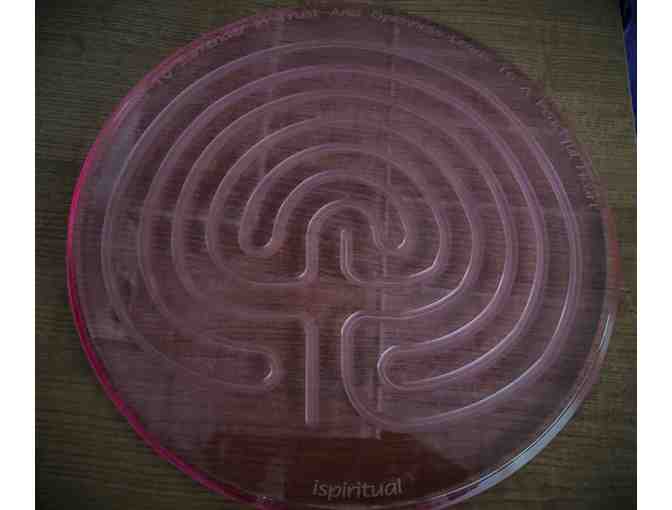 Finger Labyrinth - Classical : Large Acrylic (PINK)