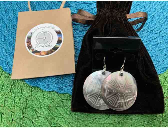 Labyrinths On Shells - Ready-to-Gift Earrings