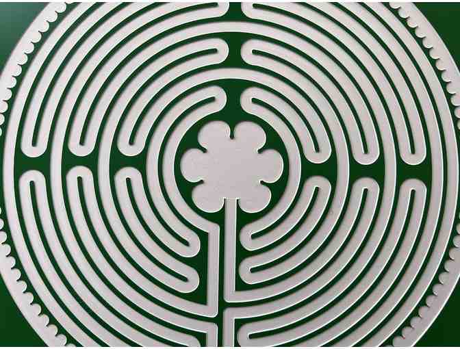 Large Acrylic Labyrinth - GREEN