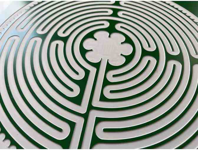 Large Acrylic Labyrinth - GREEN