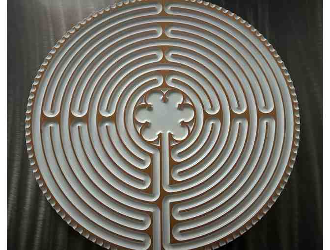 Wood Labyrinth (Very Large - 22'') - Traditional Chartres