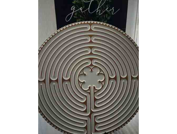 Wood Labyrinth (Very Large - 22'') - Traditional Chartres