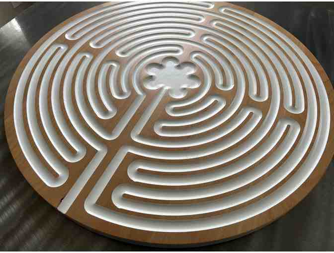 Wood Labyrinth (Very Large - 22'') - Chartres Style