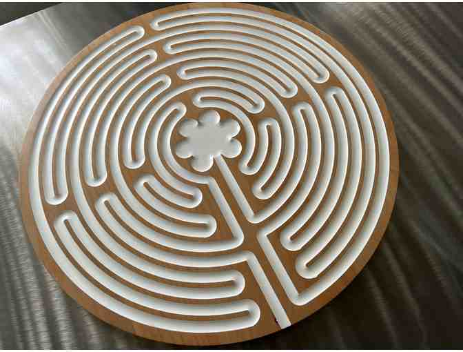 Wood Labyrinth (Very Large - 22'') - Chartres Style