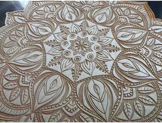 Birch Wood Mandala - Photo 3