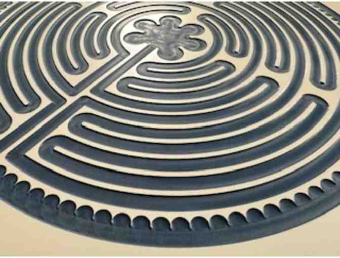 Acrylic Labyrinth | LIMITED EDITION |Navy Blue Path - Photo 1