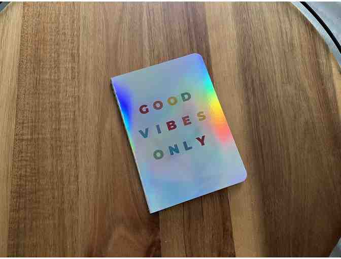 Good Vibes Only Journal (Holographic)