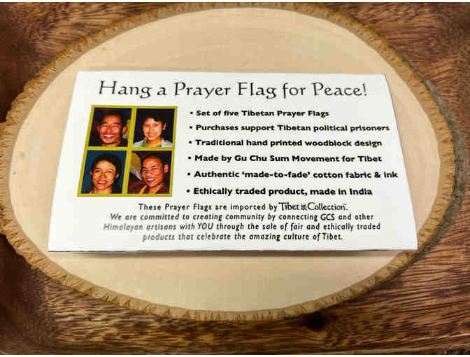 Set of 6 Prayer Flag Mini Garlands