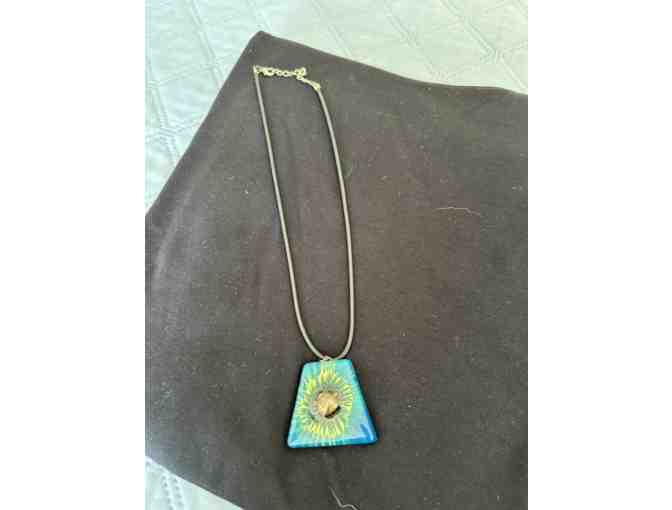 Sunflower Pendant & Cord