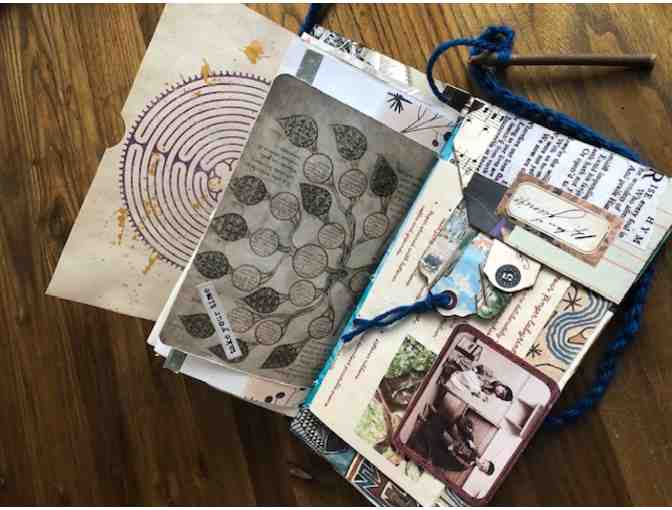 Handmade Finger Labyrinth Travel Junk Journal