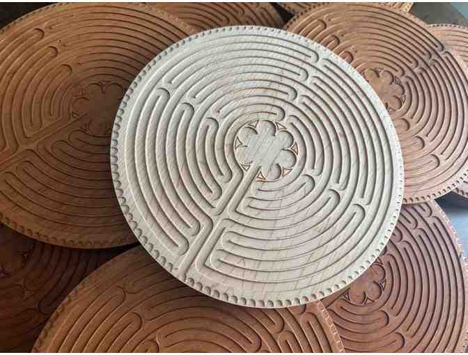 Created for our 2024 Auction | Maple Wood Labyrinth | 10-inch - Photo 6