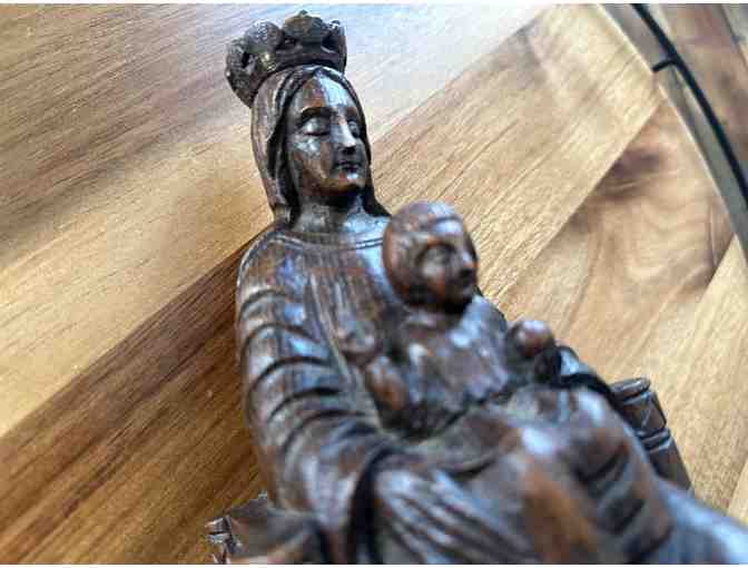 Wooden Madonna & Child