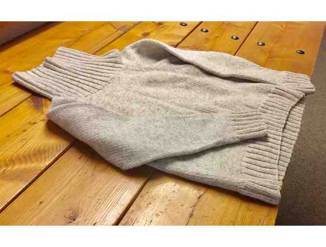 A Hand-Knit Women's Wool Sweater