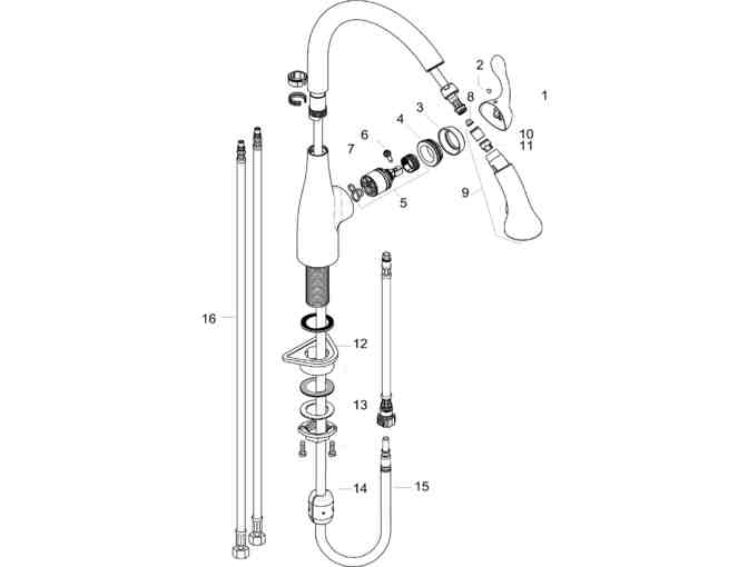 Hansgrohe Allegro E Gourmet Kitchen faucet