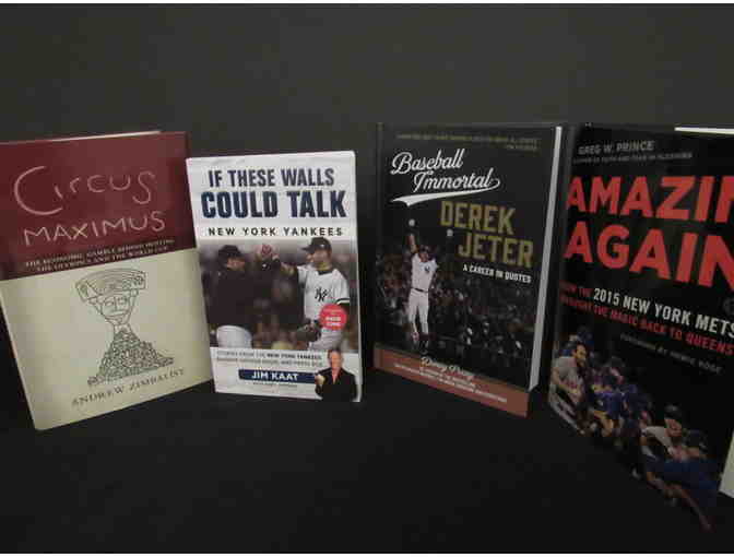 Collection of Sports Books signed by the Authors