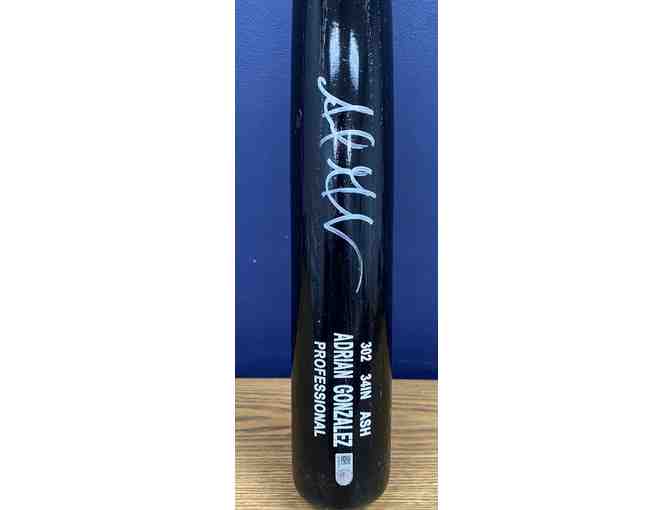 Adrian Gonzalez Signed Baseball Bat