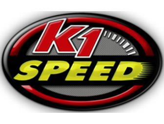 K1 Speed: Two (2) 14-minute Rides and a 1 Year Driver's License
