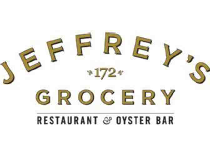 JEFFREY'S GROCERY - $125 Gift Certificate