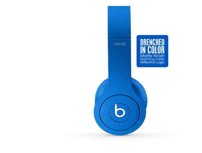 BEATS SOLO Headphones By Dr. Dre in Matte Blue