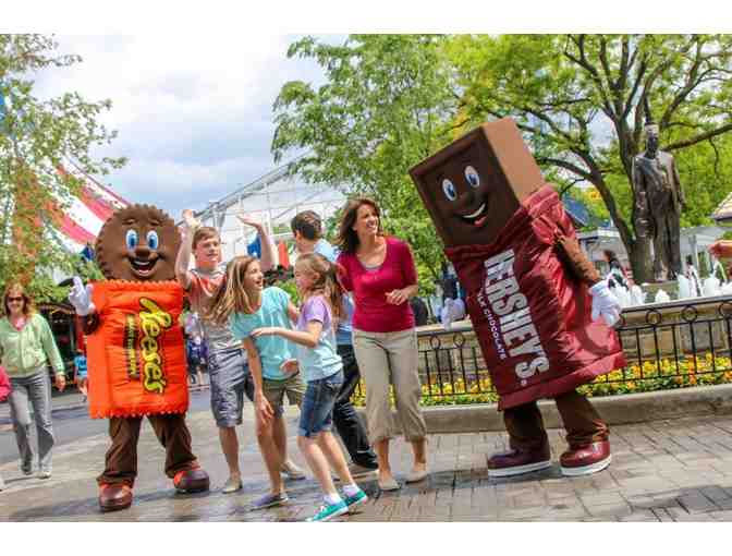 Family 4-pack Tickets For 2015 Summer Season at HERSHEY PARK & a Big Chocolate Gift Tin